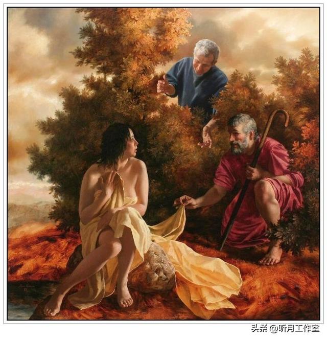 世界抽象派名画欣赏，二十世纪俄罗斯写实主义画家阿森