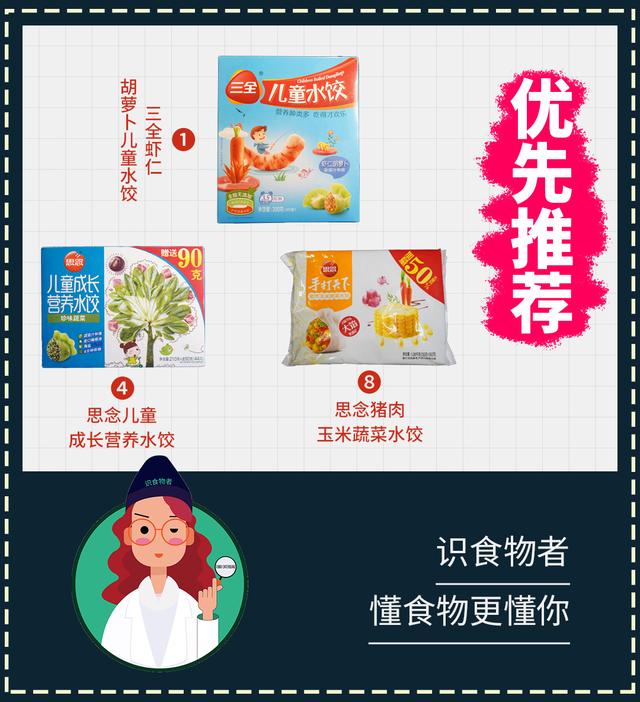常见的水饺品牌排行，终于找到速冻水饺之王