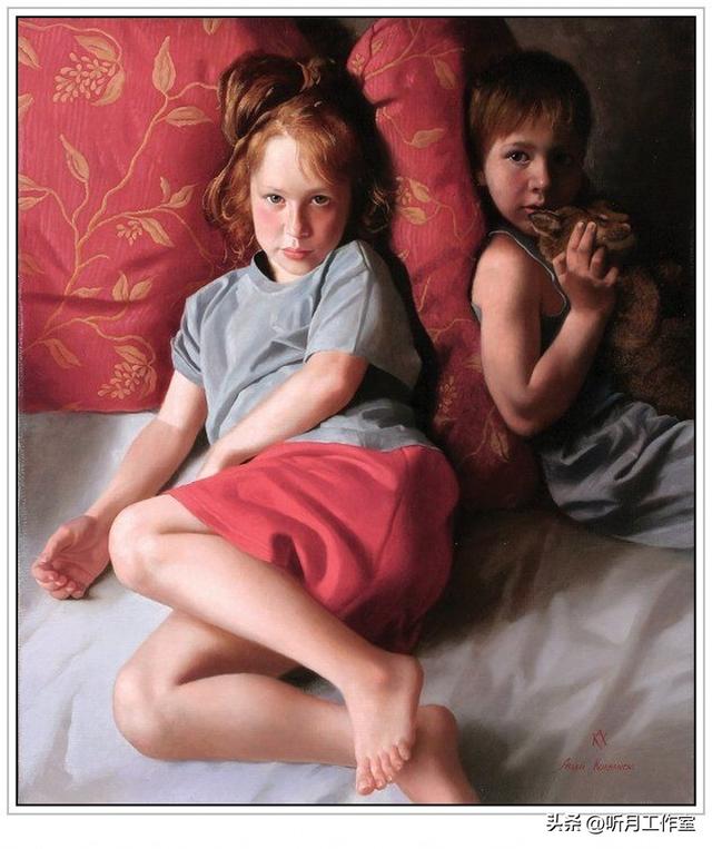 世界抽象派名画欣赏，二十世纪俄罗斯写实主义画家阿森