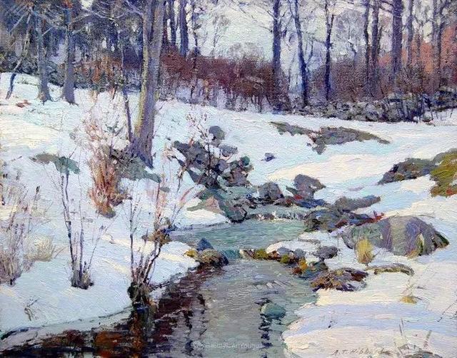 中世纪欧洲绝美油画风景，西方传世风景油画系列集锦