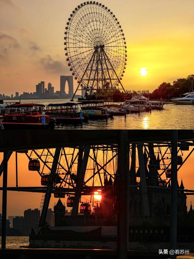 苏州天镜湖美景，太仓天镜湖畔一瞥