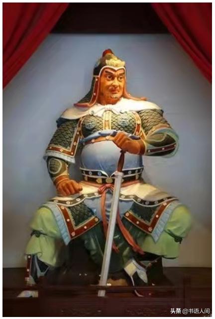 浙江杭州岳庙中的岳飞雕像介绍，西湖边上有座岳王庙