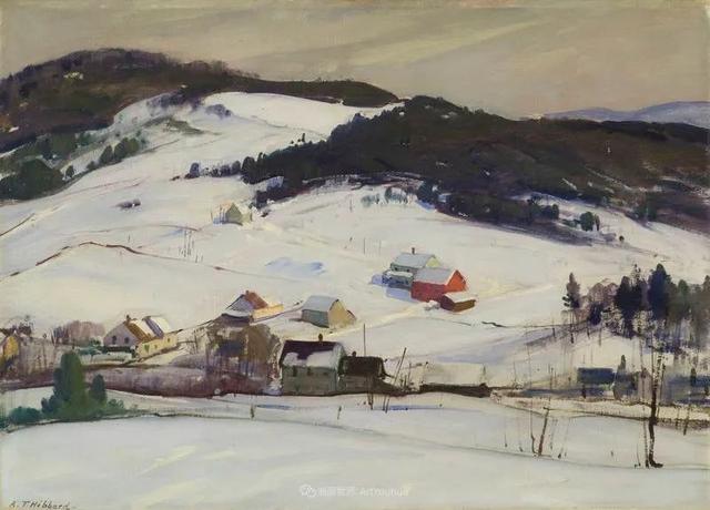 中世纪欧洲绝美油画风景，西方传世风景油画系列集锦