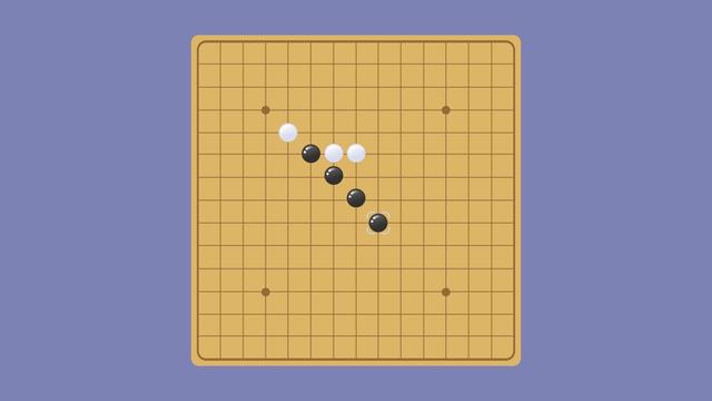 五子棋先手必胜，五子棋快速必胜下法之一（五子棋先手必胜下法01）