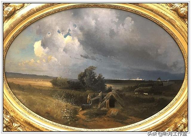 下面属于俄罗斯画家希施金作品的是，欧洲最后一位写实主义绘画大师