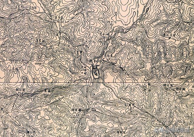 临汾地区地图全图，临汾市各县地理分布（山西临汾及周边二十县1938年高清地图）