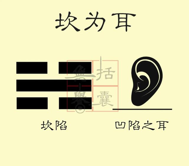 八卦巽上乾下，八卦与人体乾首