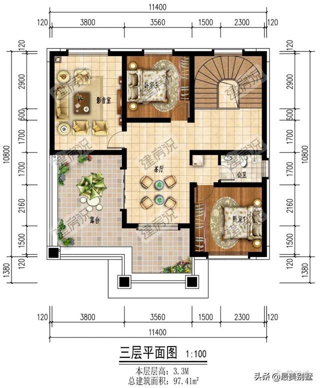 最新三层140平现代风别墅，3款欧式主流别墅