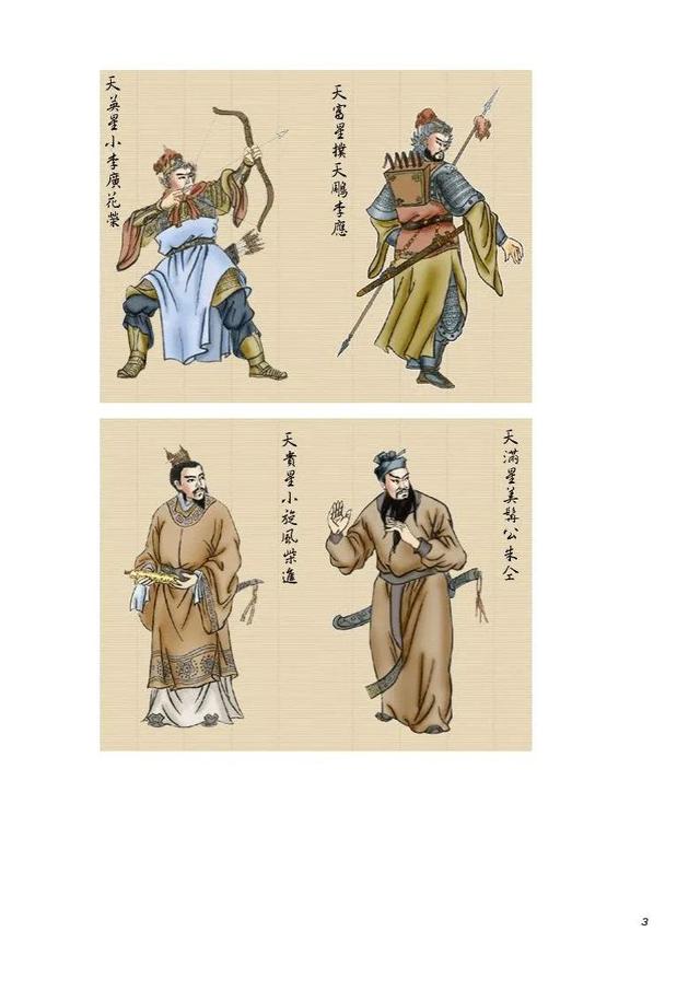 梁山好汉108位排名和结局，带你阅尽梁山108将