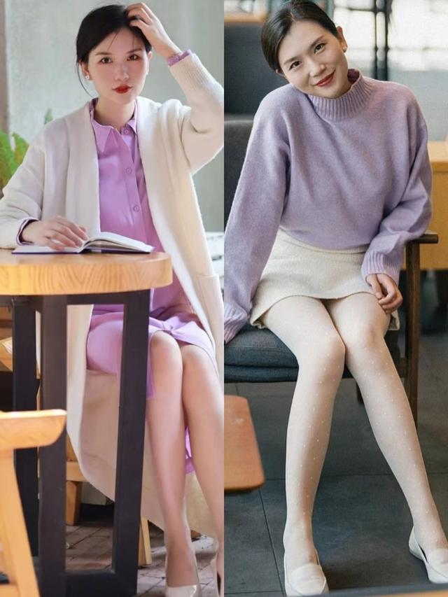 黑茶灰减龄显白高级质感，秋天别总穿黑灰棕