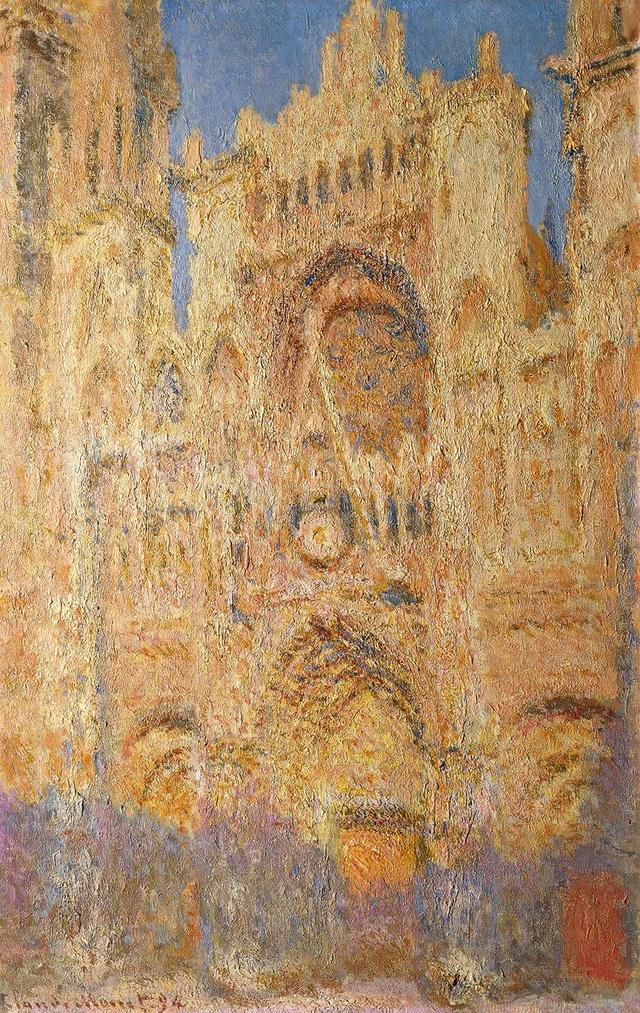 莫奈印象派手绘，艺术分享莫奈