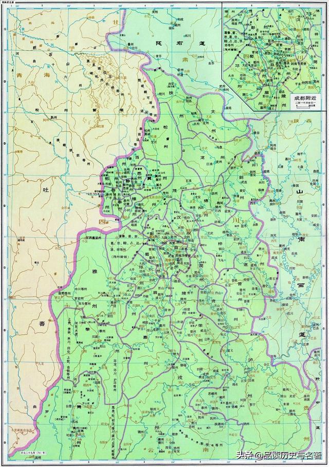 唐朝的十六州是哪些，详解唐朝十道中每道包括现在哪些省
