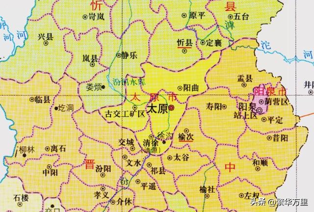 太原市各区县建成区面积排名，太原市建成区面积排名