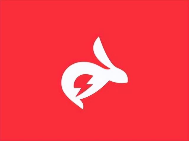关于兔子元素logo图形设计，一组灵动的兔子元素标志设计