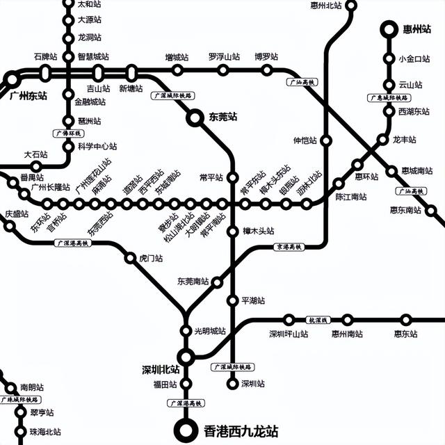 高铁地图高清版，高铁运行线路高清（此前地图已显示“京台高铁”线路图）