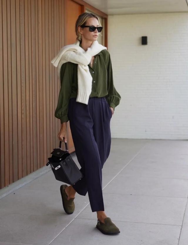 今年流行一种混搭风，混搭风时尚