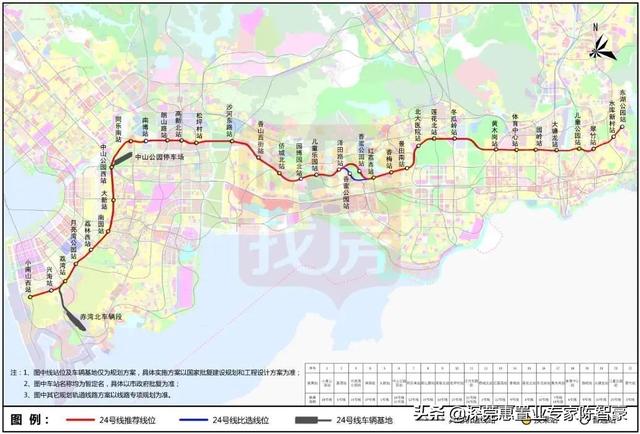 深圳地铁线路规划图超清2030，深圳市2035年地铁规划