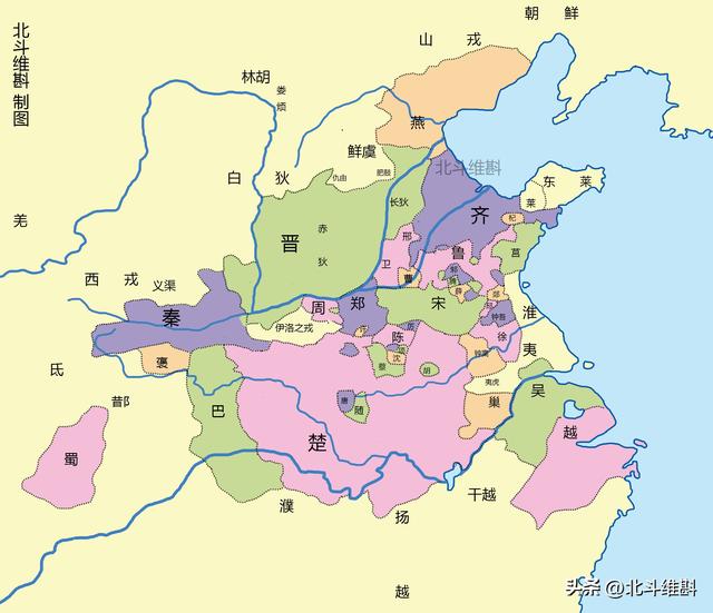 春秋战国大型战争场面，从大分裂走向大一统