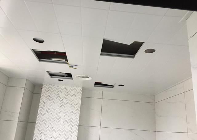 全吊顶再包隔音棉，卫生间吊顶做好了怎么做隔音