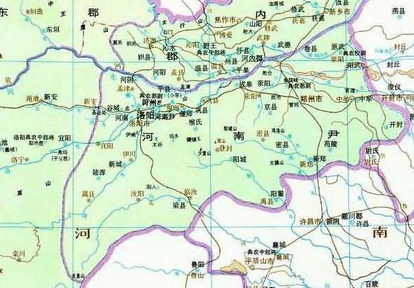 河南洛阳古市图，了解河南省洛阳市从古到今的历史变迁