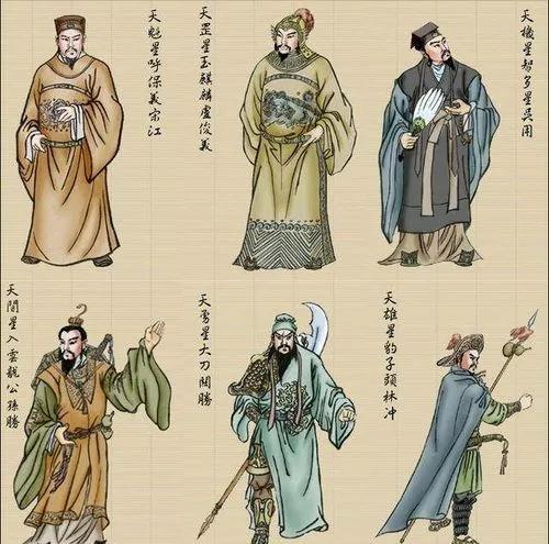 梁山好汉108位排名和结局，带你阅尽梁山108将