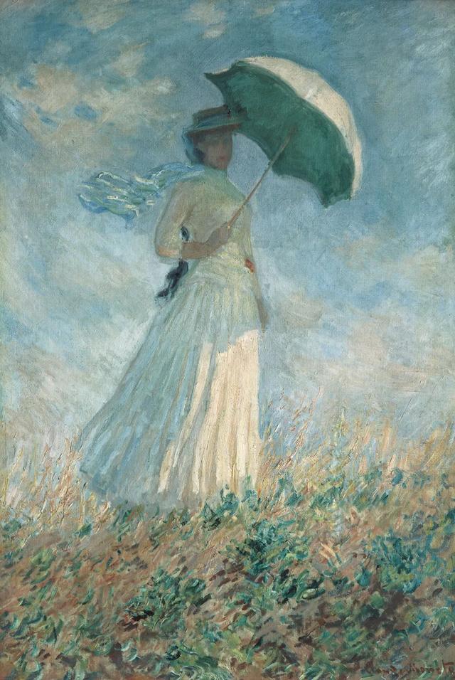 莫奈印象派手绘，艺术分享莫奈