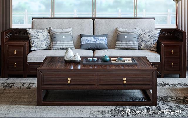 禅意新中式沙发家具，新中式沙发禅意东方