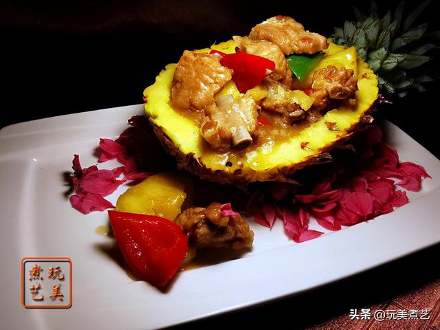 菠萝排骨家常做法广东，港式菠萝排骨的做法