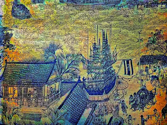 清明上河图真迹，清明上河图有几个真迹（清明上河图的真迹原来这么美）