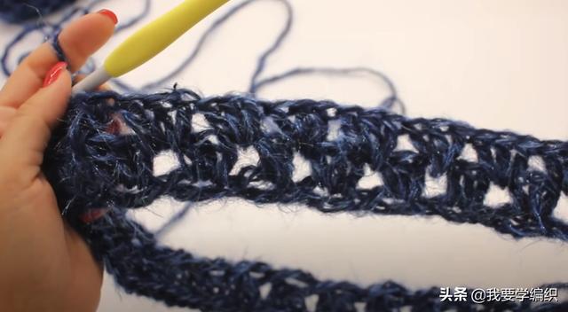 韩版外穿宽松背心编织教程，这种款式的背心也很好看