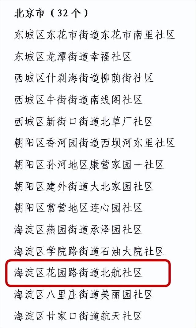 创建全国老年示范型社区，2022年全国示范性老年友好型社区名单正式揭晓