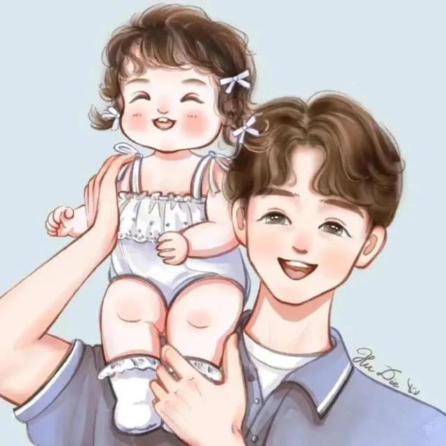 父子在一起的炫酷头像，帅气可爱的父子头像来啦