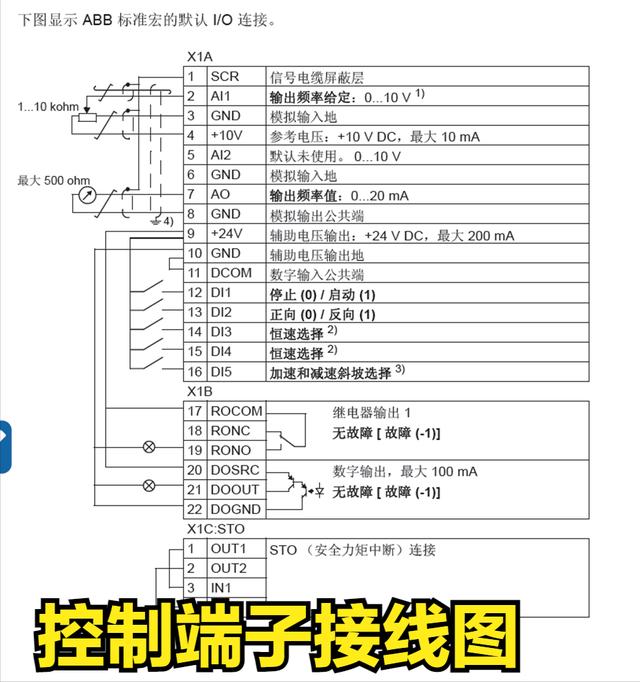 变频器接线图说明，图解变频器接线，值得收藏！