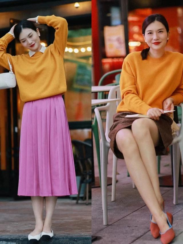 黑茶灰减龄显白高级质感，秋天别总穿黑灰棕