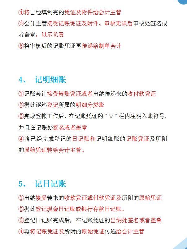 会计的账务处理程序有哪几种，老会计整理的企业账务处理流程