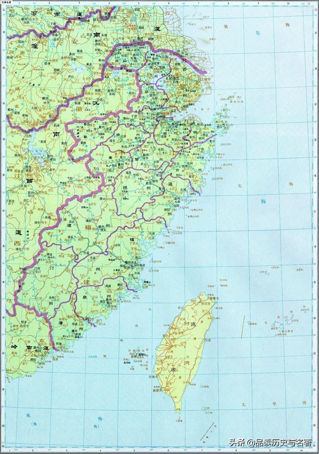 唐朝的十六州是哪些，详解唐朝十道中每道包括现在哪些省