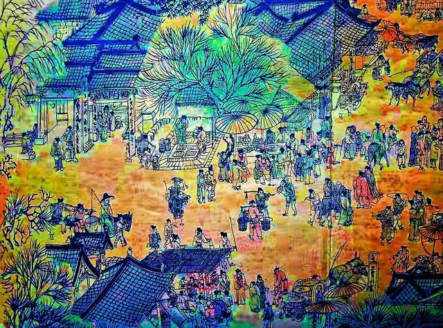 清明上河图真迹，清明上河图有几个真迹（清明上河图的真迹原来这么美）