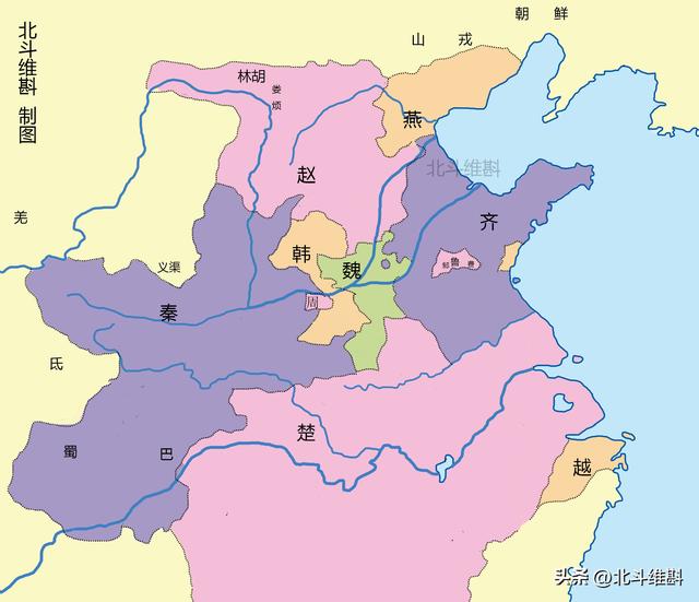 春秋战国大型战争场面，从大分裂走向大一统