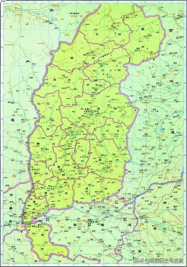 唐朝的十六州是哪些，详解唐朝十道中每道包括现在哪些省