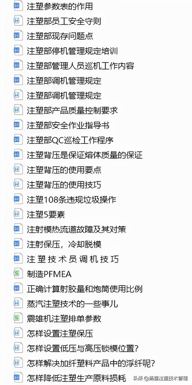 注塑车间现场管理，注塑车间现场管理知识