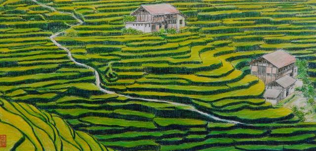 优秀的画展作品，自己给自己搞个画展