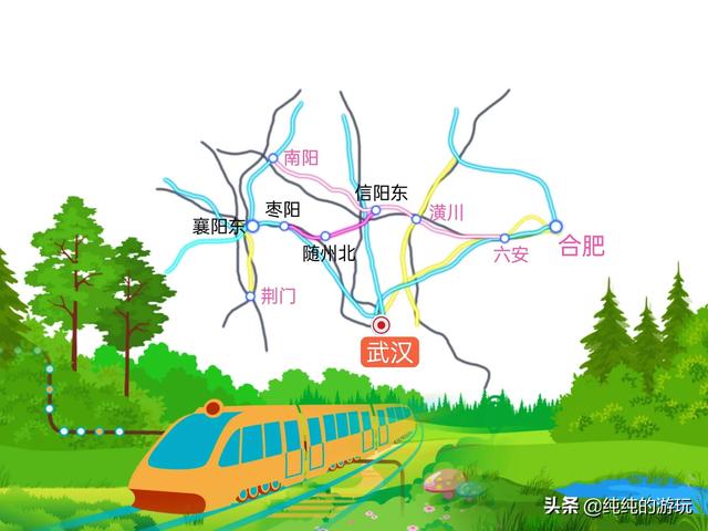 湖北省最新中长期铁路规划，湖北3条高铁确定为储备开工项目