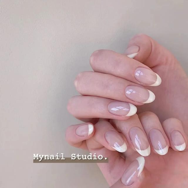 图片指甲美甲图案，美甲师必备100种指甲（全网最好看的100款美甲）