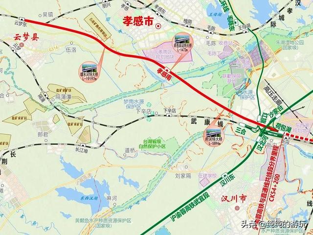 湖北省最新中长期铁路规划，湖北3条高铁确定为储备开工项目
