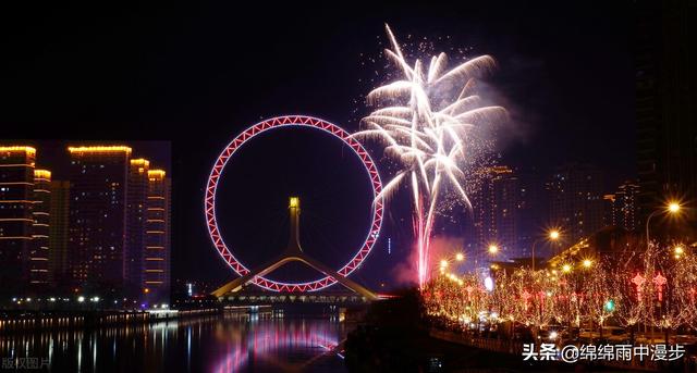 天津世界之窗摩天轮，天津之眼摩天轮世界第一