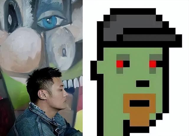 余文乐nft像素风头像，火热，因虚拟社交带来身份认同