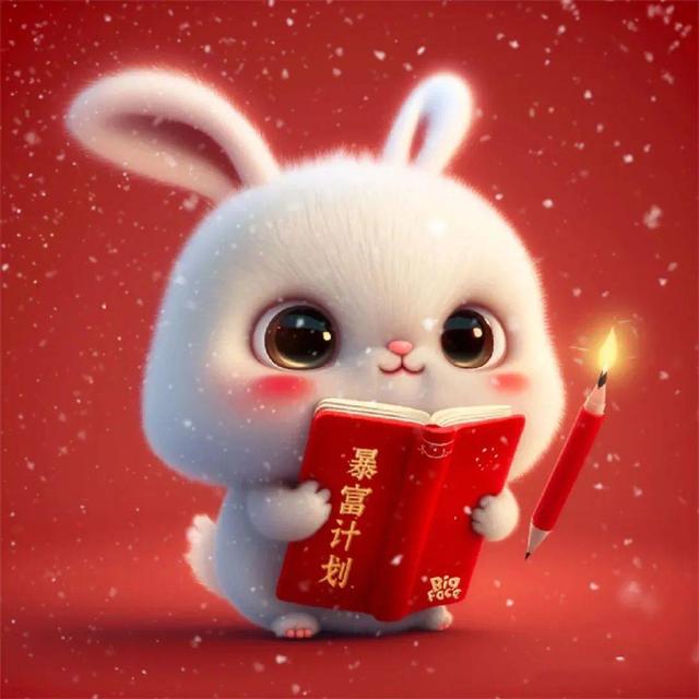 微信头像2023卡通兔子头像，2023萌兔头像