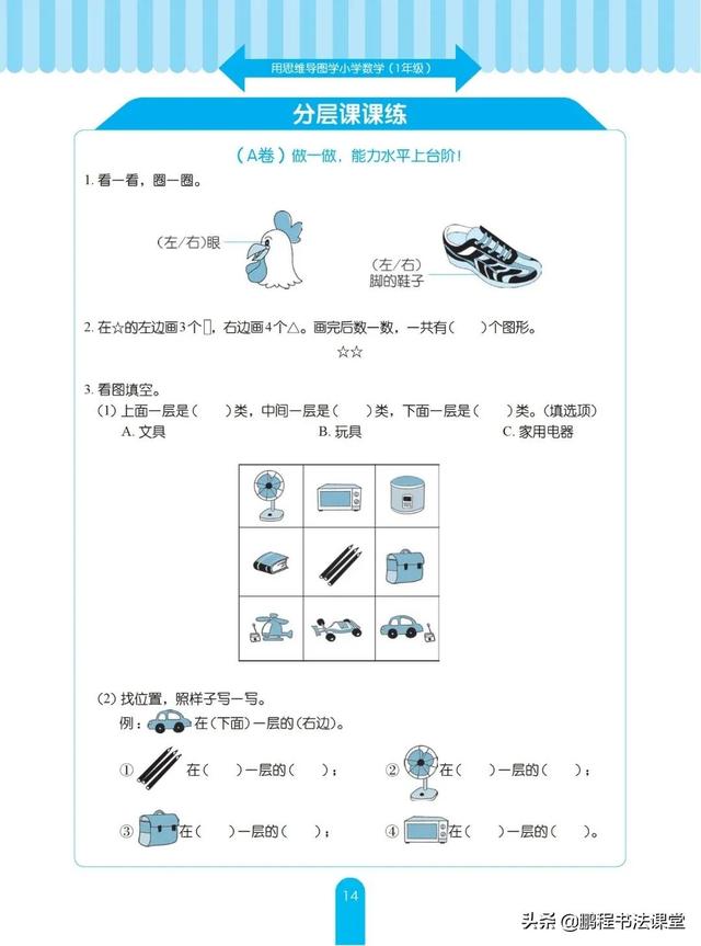 位置的思维导图，一年级数学认识位置思维导图（利用思维导图学会确定位置）