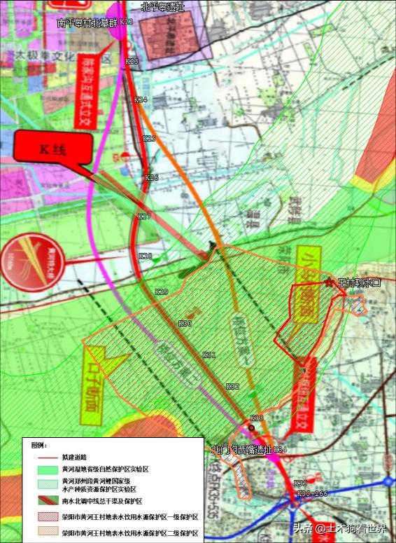 焦作至平顶山高速焦作段规划，新建焦作至平顶山高速公路焦作至荥阳段
