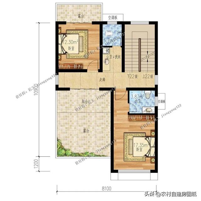 房屋设计农村现代风别墅，4款现代风格农村别墅